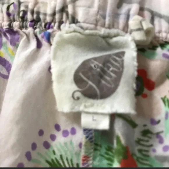 Anthropologie Floral Pajama Shorts - Multicolor - Picture 4 of 7